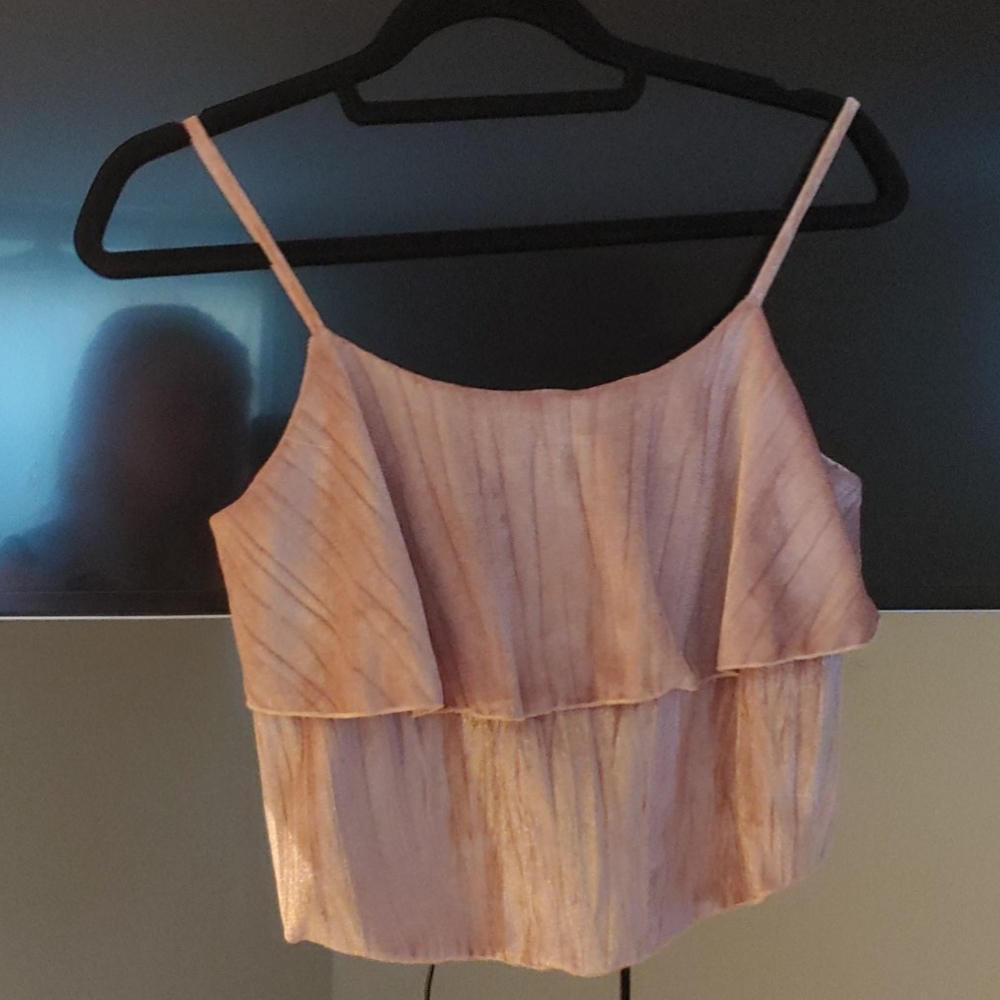 Super Cute Dusty Pink Rue21 Cami Crop Top